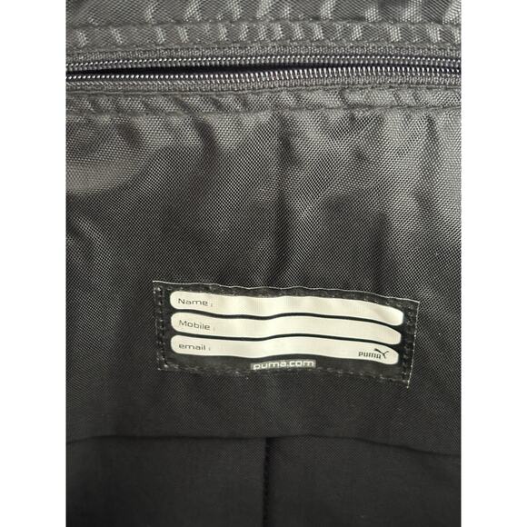 Puma Small Black/Red Backpack Bag - Picture 2 of 4